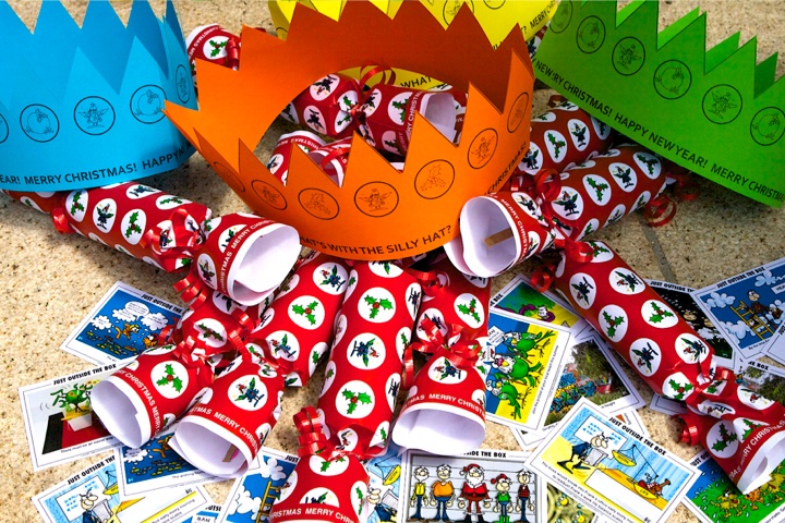 Photo chritsmas crackers